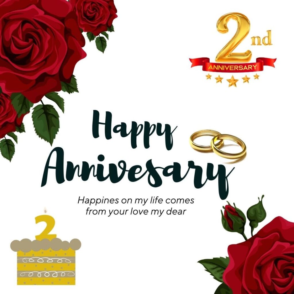 2nd Anniversary Wishes for Husband 8
